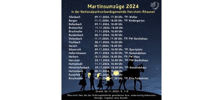 Martinsumzüge 2024 - 1